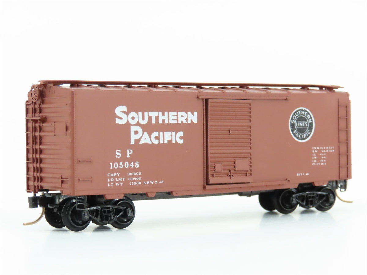 N Scale Kadee Micro-Trains MTL 20080 N&amp;W SP Southern Pacific 40&#39; Box Car #105048