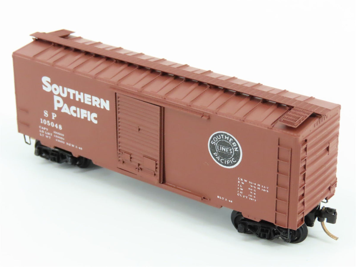 N Scale Kadee Micro-Trains MTL 20080 N&amp;W SP Southern Pacific 40&#39; Box Car #105048