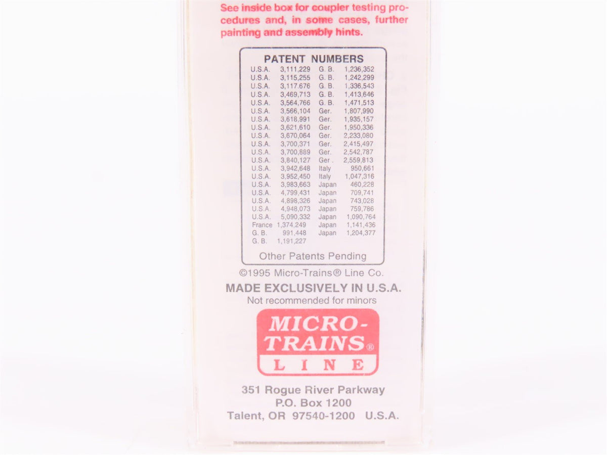 N Scale Micro-Trains MTL 94060 CSXT ACF 3-Bay Covered Hopper #254227