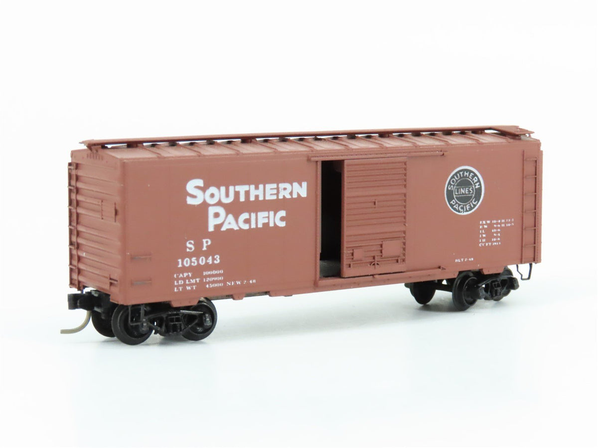 N Scale Kadee Micro-Trains MTL 20080 N&amp;W SP Southern Pacific 40&#39; Box Car #105043