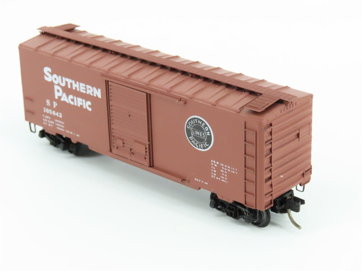 N Scale Kadee Micro-Trains MTL 20080 N&amp;W SP Southern Pacific 40&#39; Box Car #105043