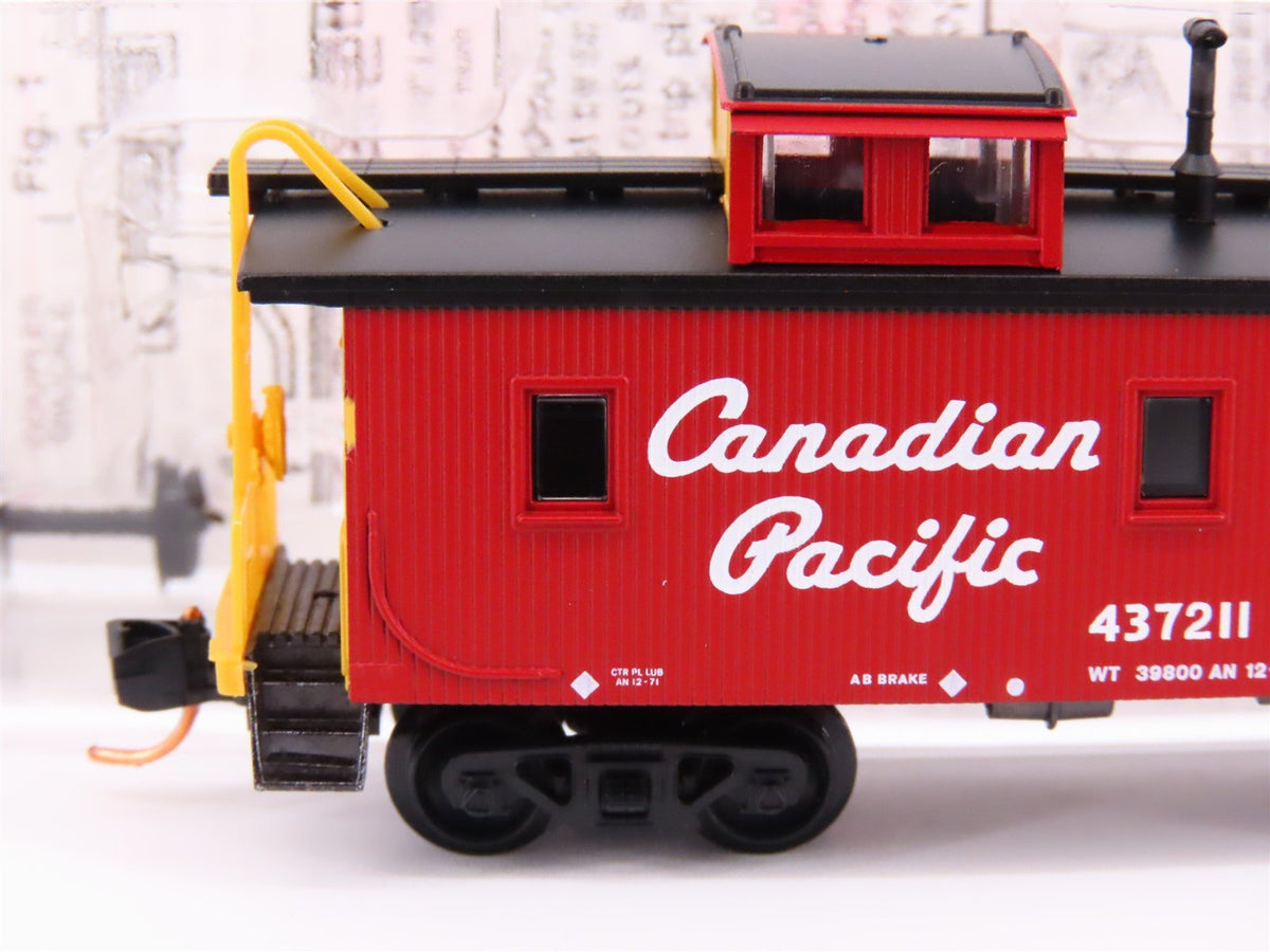 N Scale Micro-Trains MTL 05100240 CP Railway 34&#39; Wood Cupola Caboose #437211