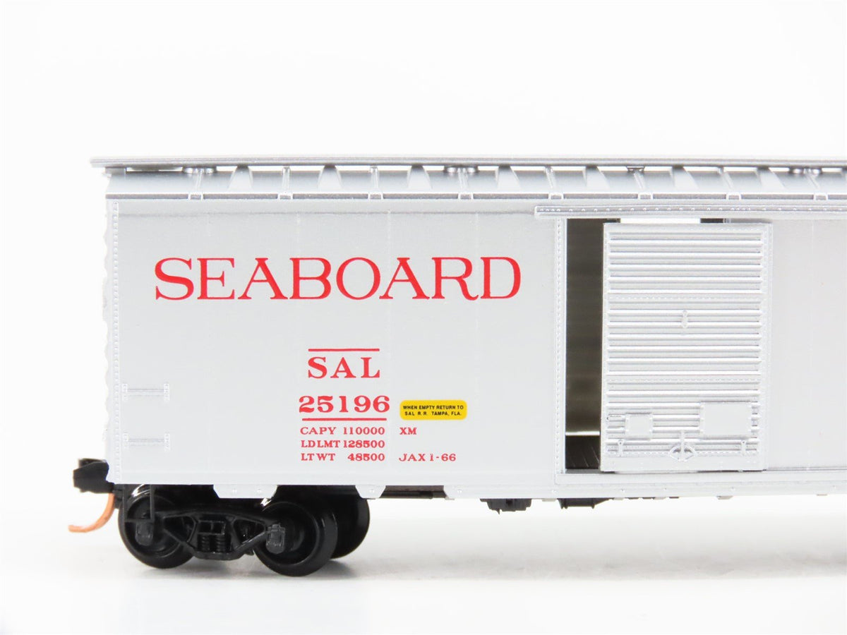 N Scale Micro-Trains MTL 20616 SAL Seaboard Air Line 40&#39; Box Car #25196