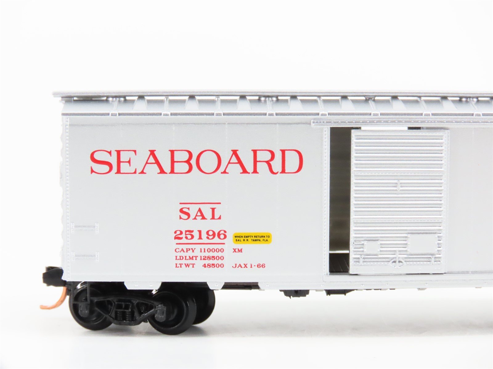N Scale Micro-Trains MTL 20616 SAL Seaboard Air Line 40' Box Car #25196
