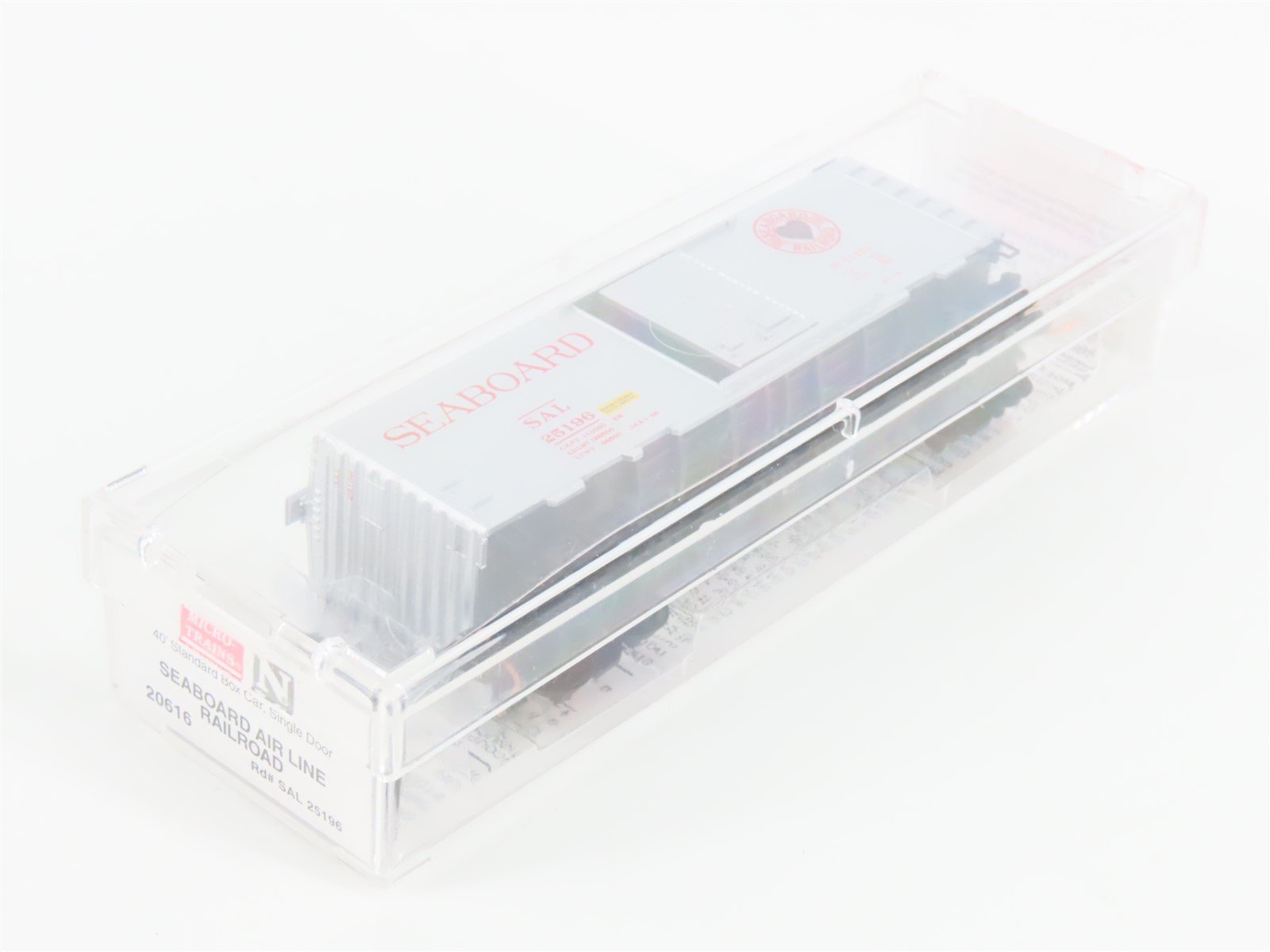 N Scale Micro-Trains MTL 20616 SAL Seaboard Air Line 40' Box Car #25196