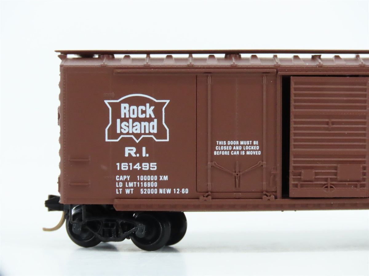 N Scale Micro-Trains MTL 22060 RI Rock Island Railroad 40&#39; Box Car #161495