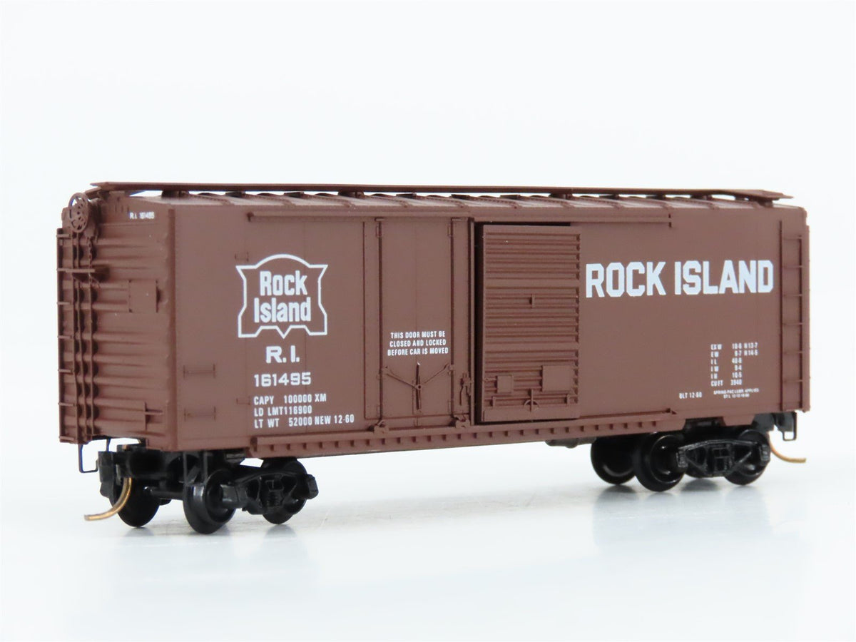 N Scale Micro-Trains MTL 22060 RI Rock Island Railroad 40&#39; Box Car #161495