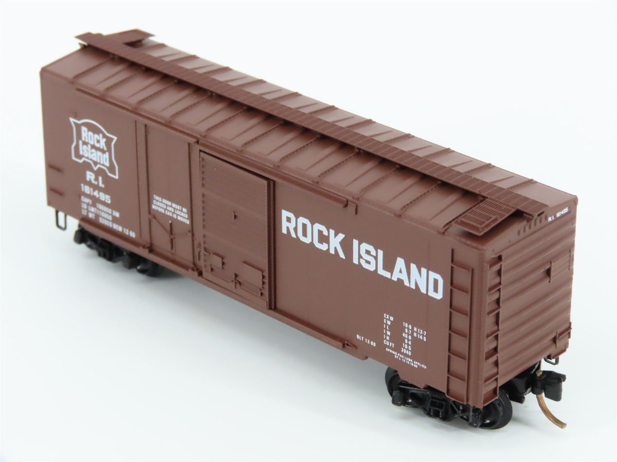 N Scale Micro-Trains MTL 22060 RI Rock Island Railroad 40&#39; Box Car #161495