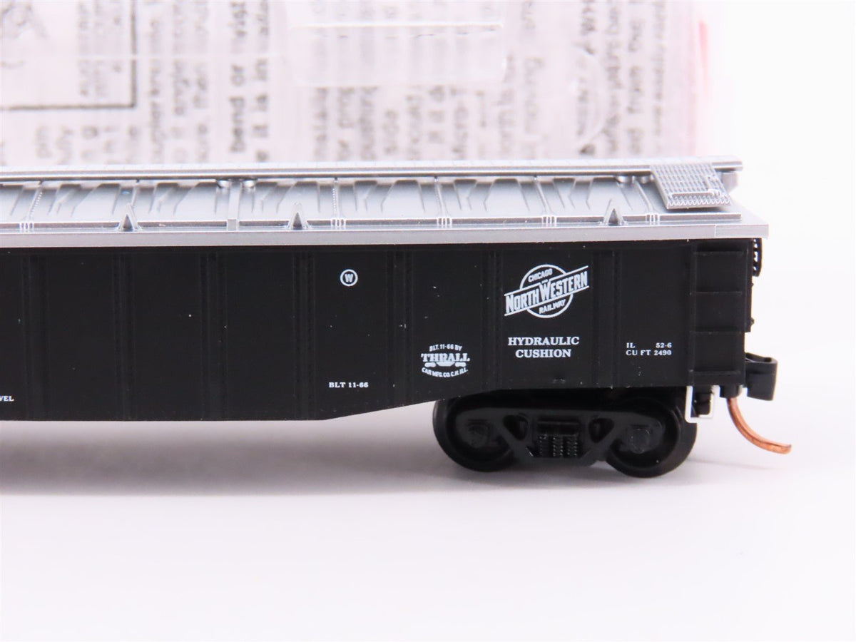 N Scale Micro-Trains MTL 106230 CNW Railway 50&#39; Steel Side Gondola Car #89000