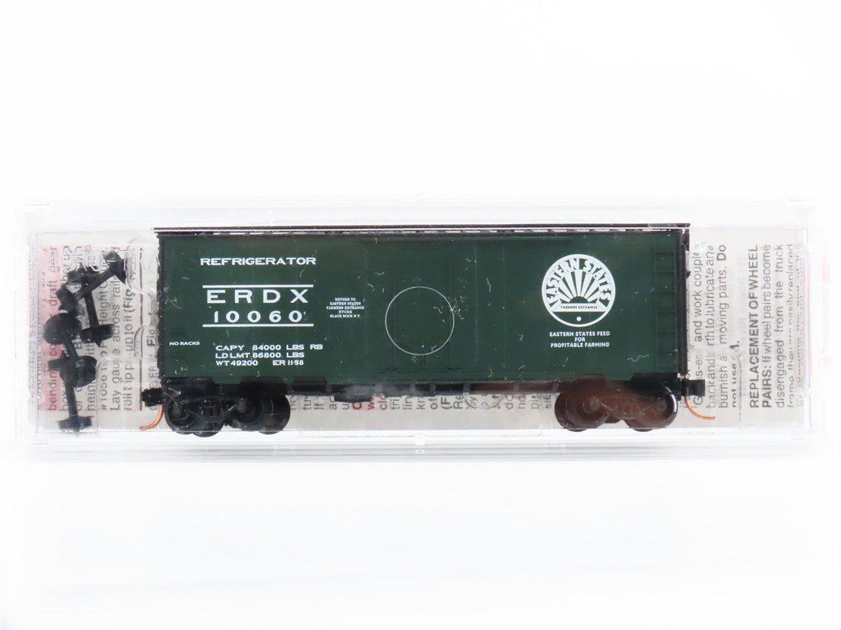 N Micro-Trains MTL 21420 ERDX Eastern States Farmers Exchange 40&#39; Box Car #10060