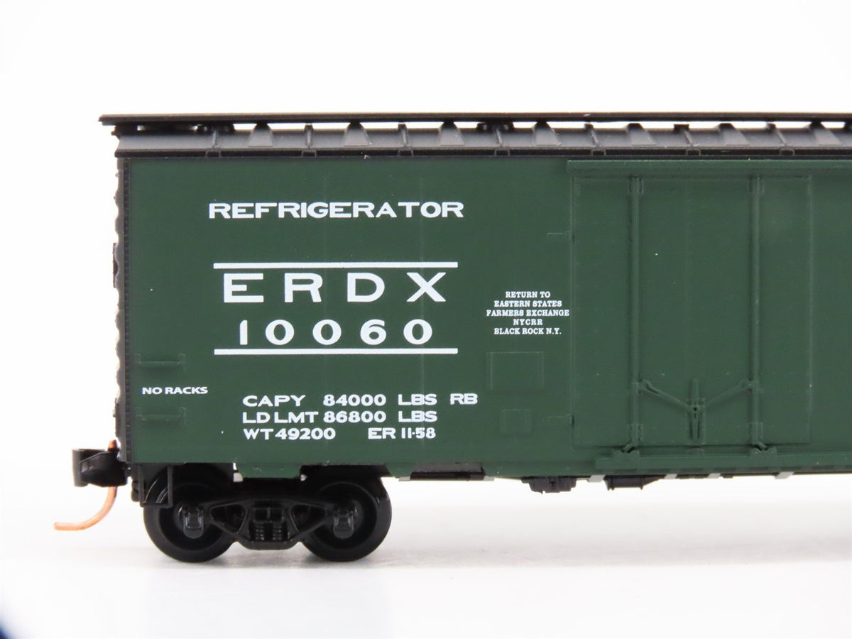 N Micro-Trains MTL 21420 ERDX Eastern States Farmers Exchange 40&#39; Box Car #10060