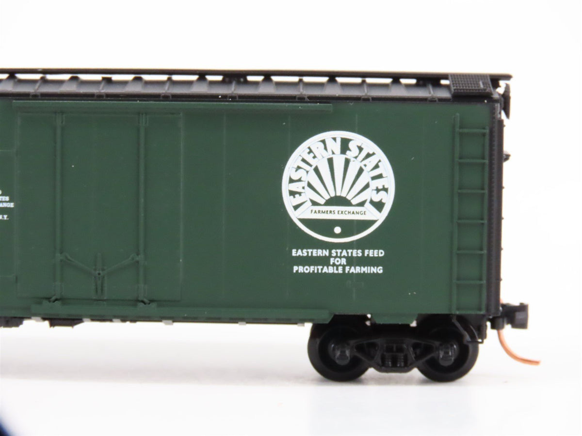 N Micro-Trains MTL 21420 ERDX Eastern States Farmers Exchange 40&#39; Box Car #10060