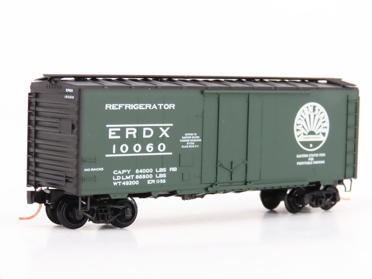 N Micro-Trains MTL 21420 ERDX Eastern States Farmers Exchange 40&#39; Box Car #10060