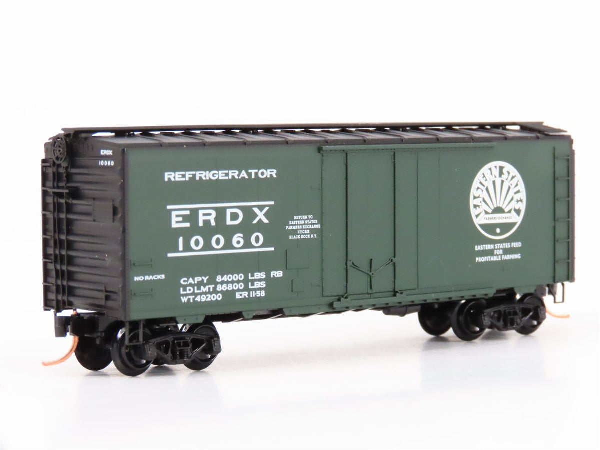 N Micro-Trains MTL 21420 ERDX Eastern States Farmers Exchange 40&#39; Box Car #10060