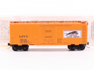 N Micro-Trains MTL 21190 LOVX American Colloid Co. 40' Plug Door Box Car #9116