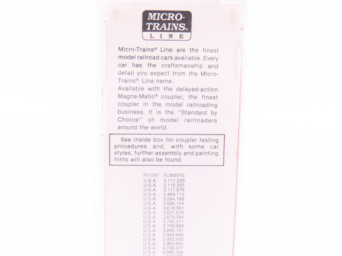N Micro-Trains MTL 21190 LOVX American Colloid Co. 40&#39; Plug Door Box Car #9116