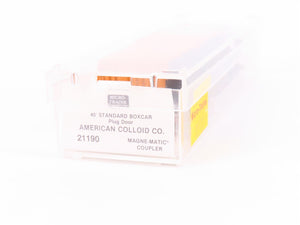 N Micro-Trains MTL 21190 LOVX American Colloid Co. 40' Plug Door Box Car #9116
