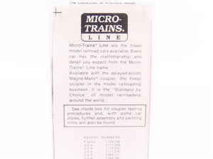 N Micro-Trains MTL 21120 CN Canadian National 40' Plug Door Box Car #290145