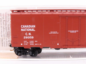 N Micro-Trains MTL 21120 CN Canadian National 40' Plug Door Box Car #290159