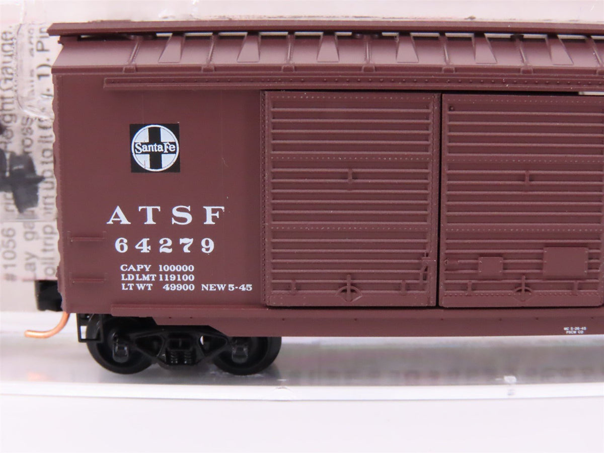 N Micro-Trains MTL 23290 ATSF Santa Fe 40&#39; Standard Plug Door Boxcar #64279