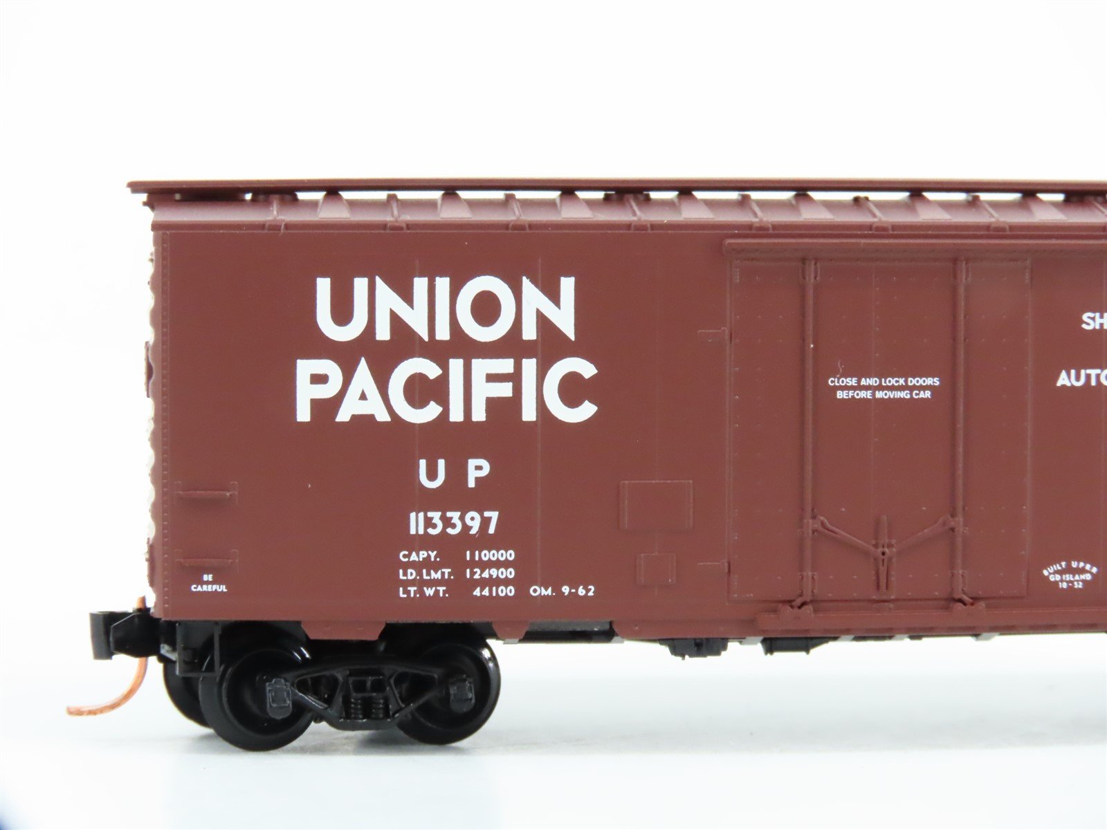 N Scale Micro-Trains MTL 21140 UP Union Pacific Railroad 40' Box Car #113397