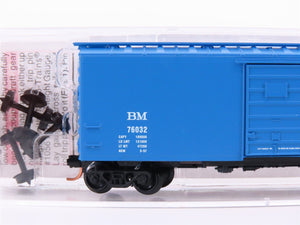 N Micro-Trains MTL 02000696 B&M Boston & Maine 40' Single Door Boxcar #76032