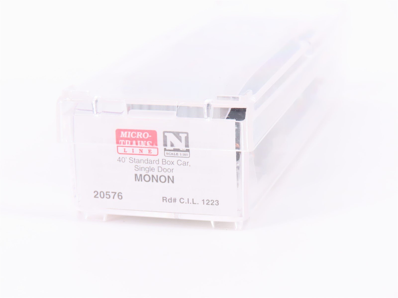 N Micro-Trains MTL 20576 CIL Monon 40' Standard Single Door Boxcar #1223