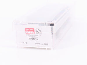 N Micro-Trains MTL 20576 CIL Monon 40' Standard Single Door Boxcar #1223