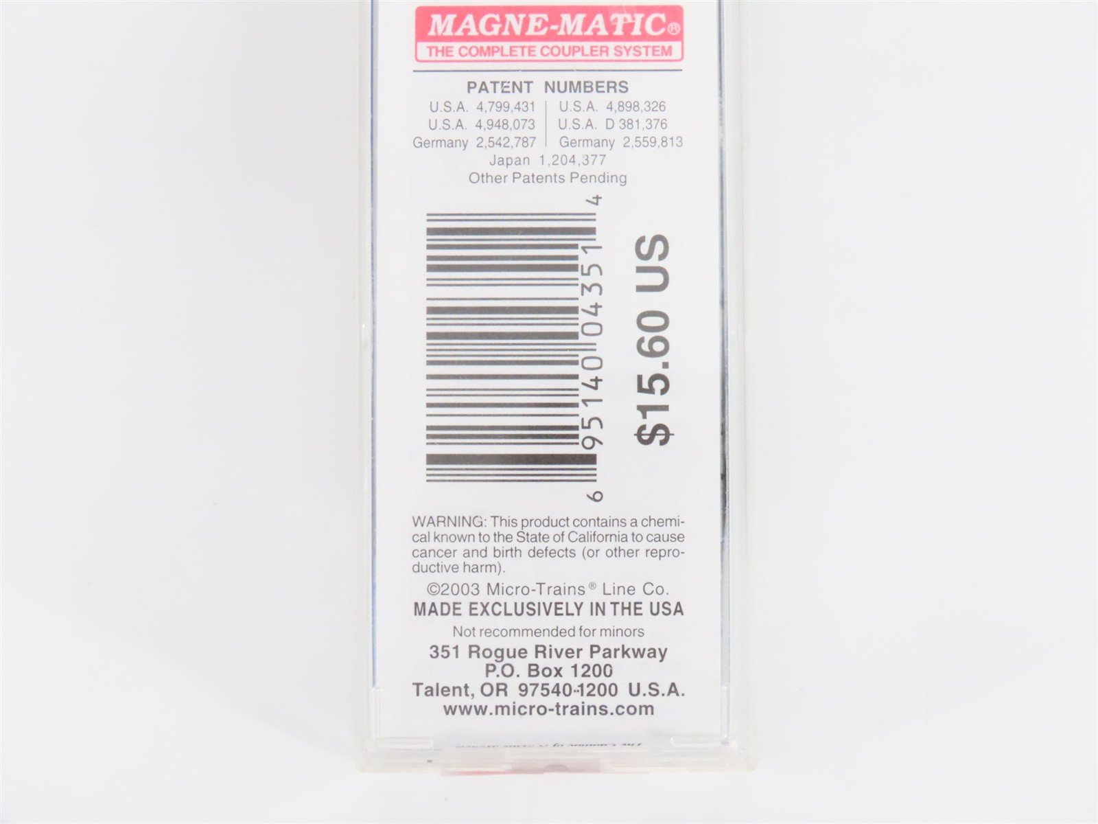 N Micro-Trains MTL 21440 NYRX New York Central Early Bird 40' Box Car #2507