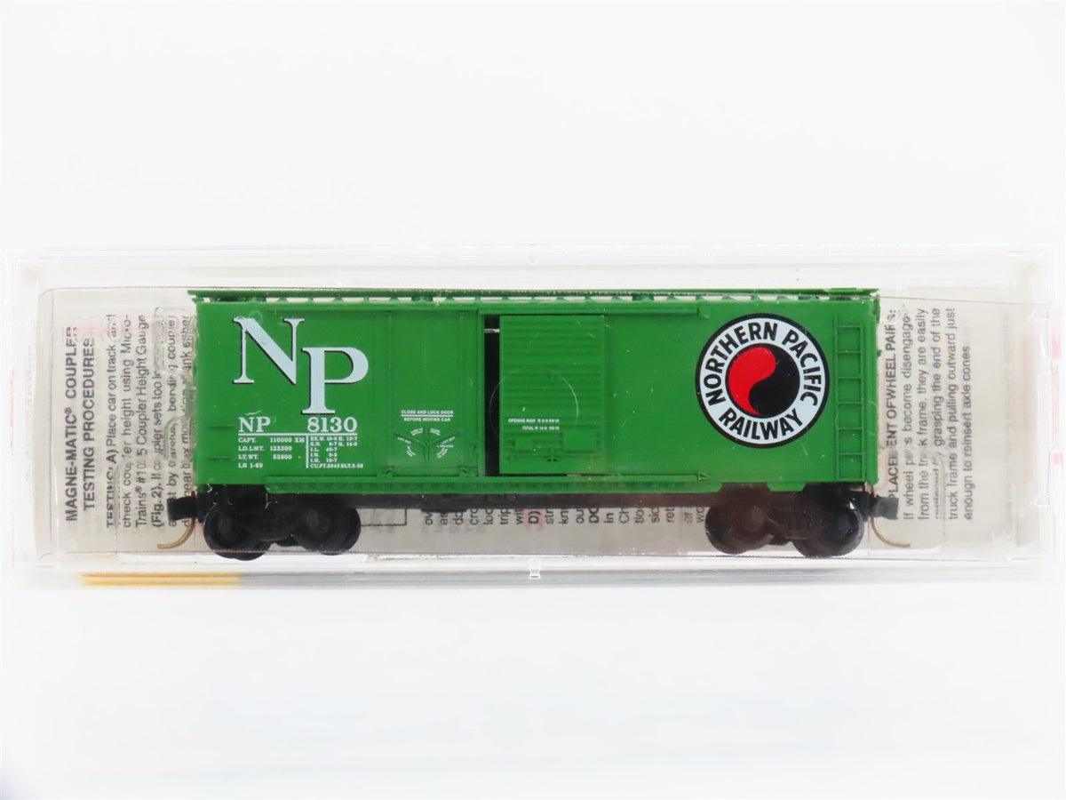 N Scale Micro-Trains MTL 22090 NP Northern Pacific Railroad 40&#39; Box Car #8130