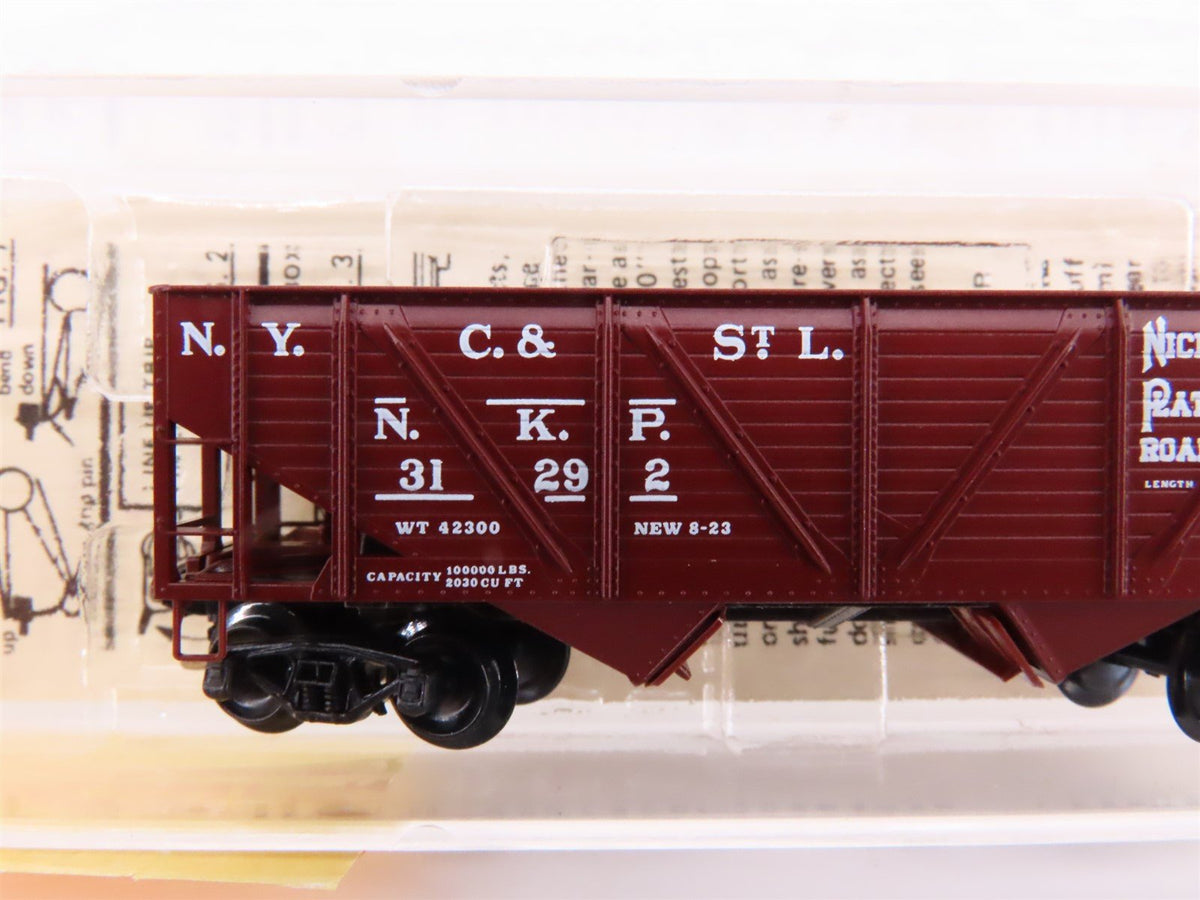 N Kadee Micro-Trains MTL 57050 NKP Nickel Plate Road 33&#39; 2-Bay Hopper #31292