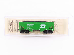 N Kadee Micro-Trains MTL 55090 BN Burlington Northern 2-Bay Hopper 502341 w/Load