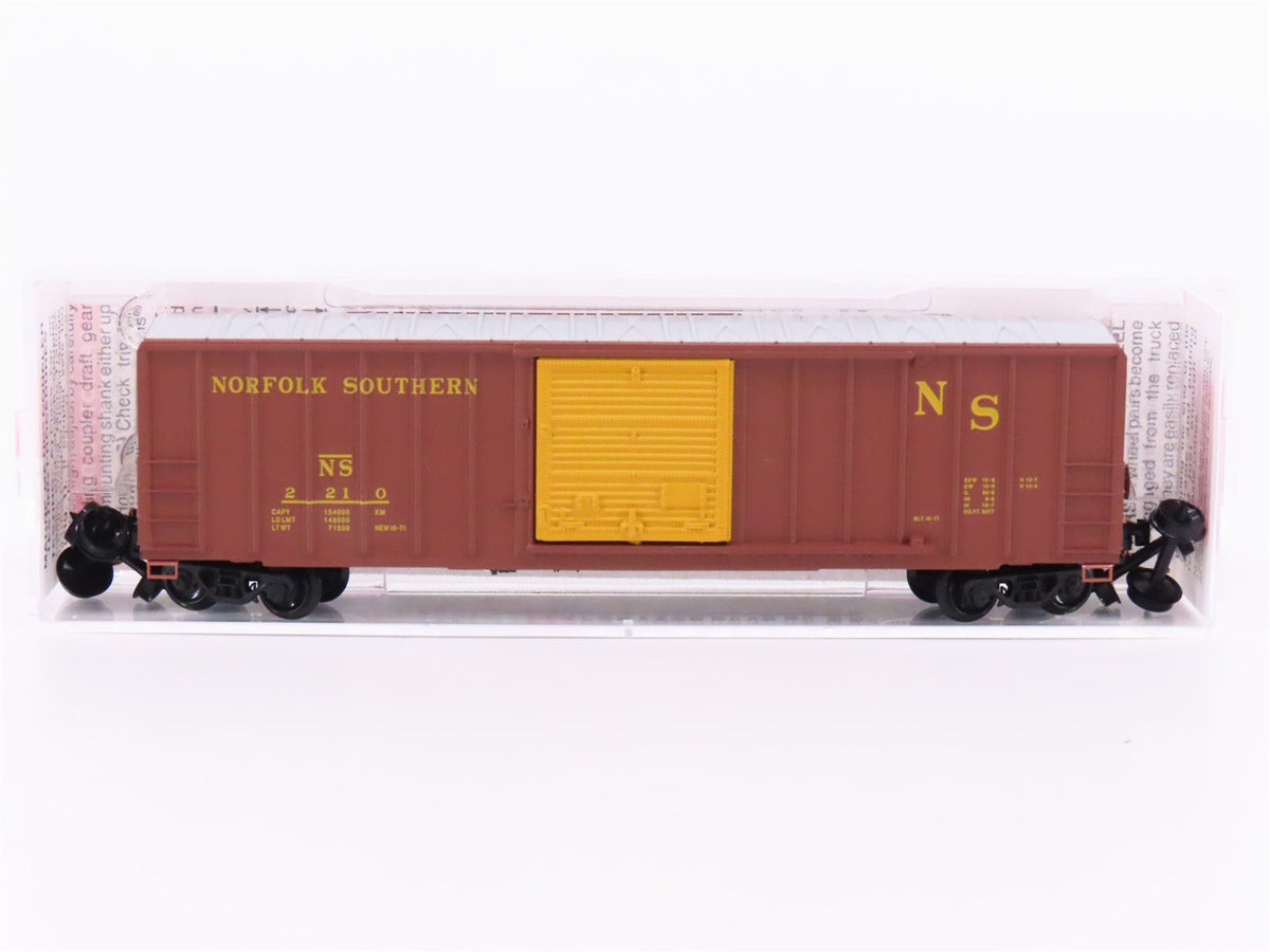 N Scale Micro-Trains MTL 25660 NS Norfolk Southern 50&#39; Rib Side Boxcar #2210