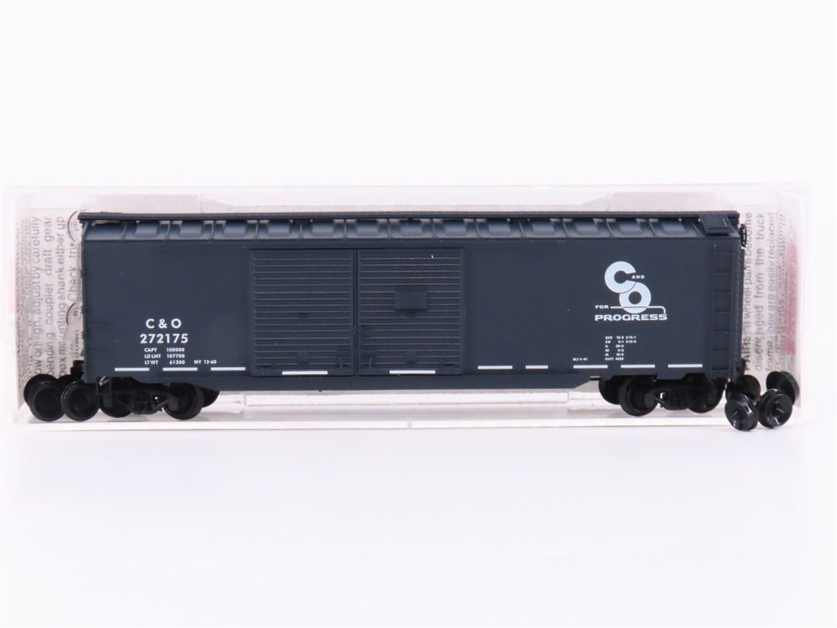 N Scale Micro-Trains MTL 78070 C&amp;O Chesapeake &amp; Ohio 50&#39; Auto Boxcar #272175