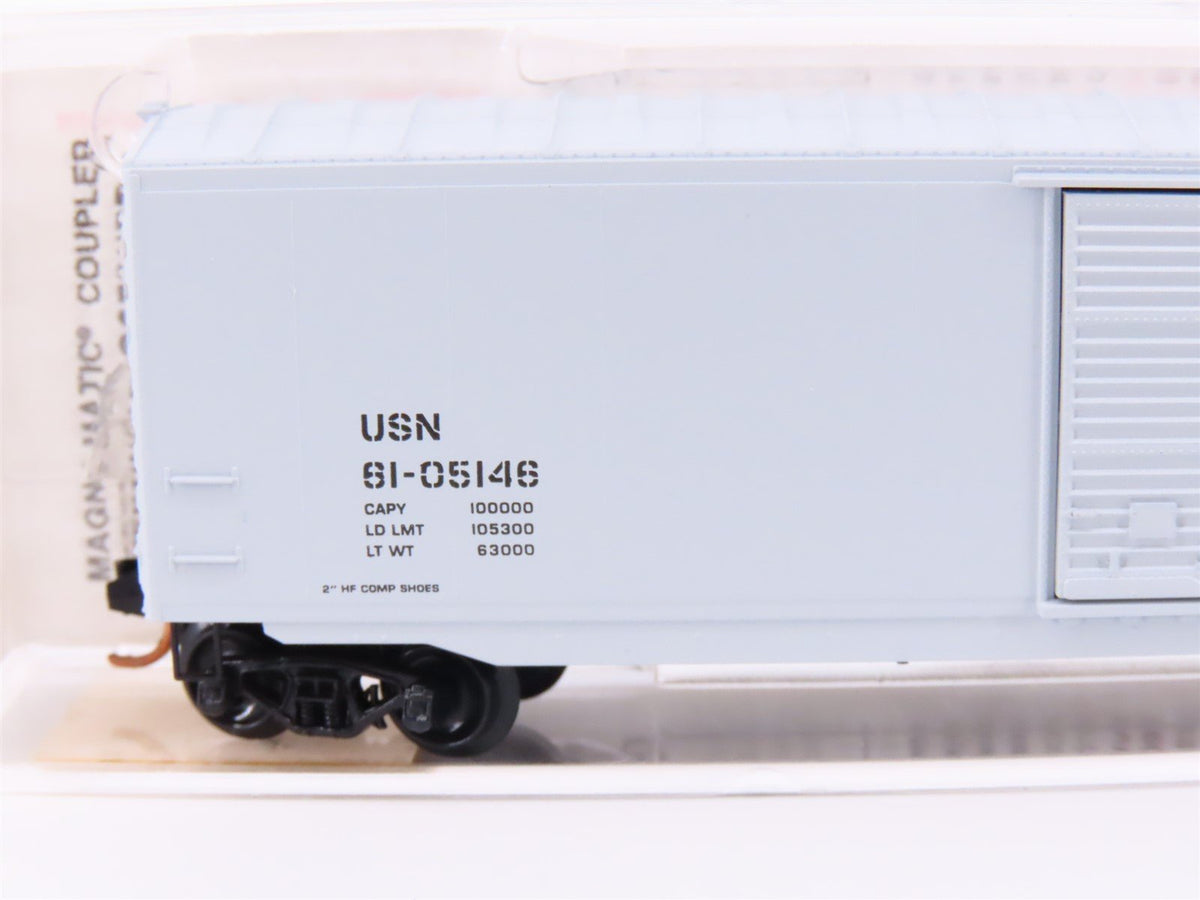 N Micro-Trains MTL 77040 USN United States Navy 50&#39; Standard Boxcar #61-05146