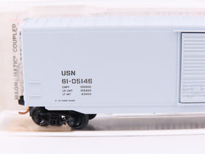 N Micro-Trains MTL 77040 USN United States Navy 50' Standard Boxcar #61-05146