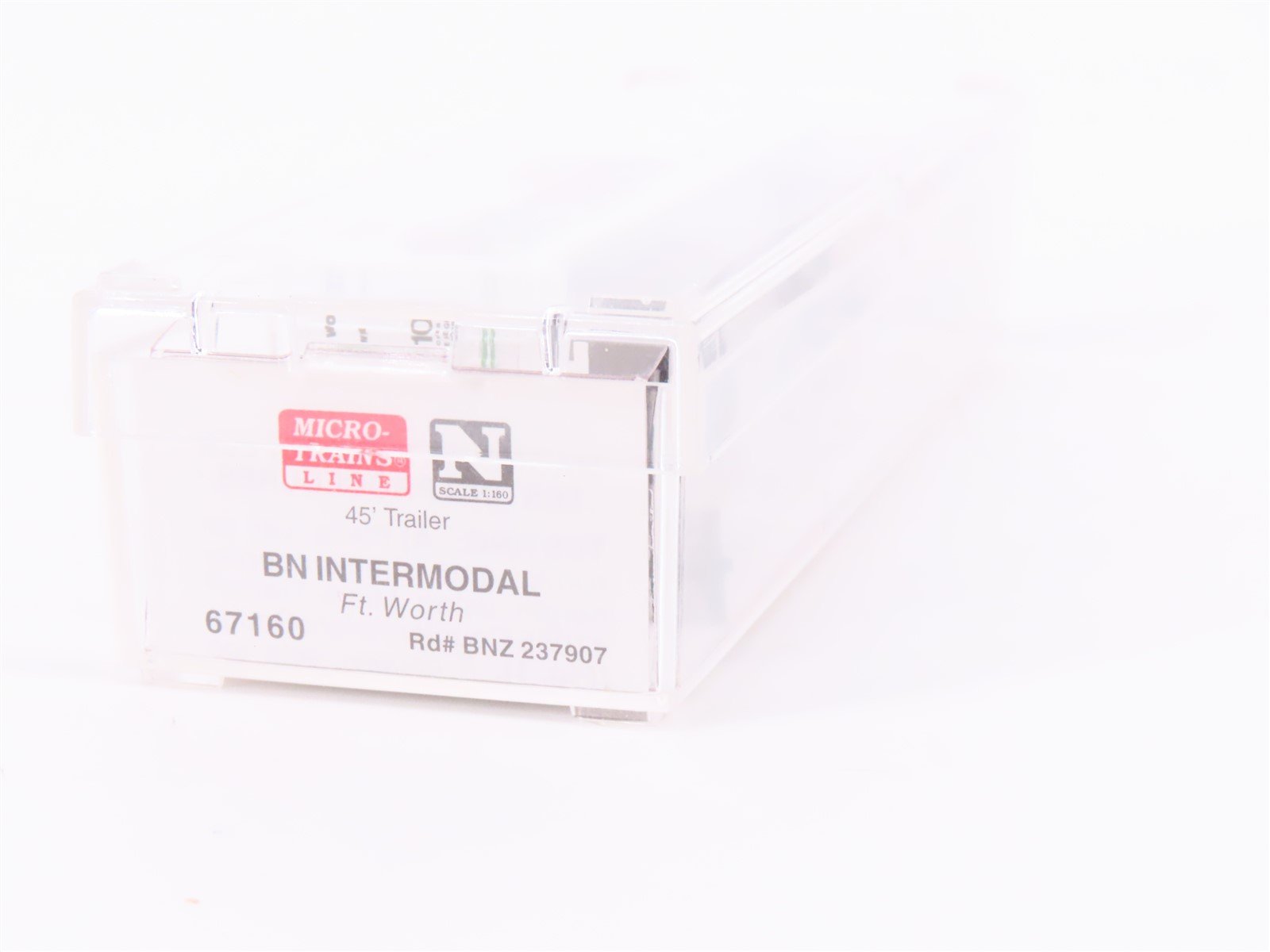 N Scale Micro-Trains MTL 67160 BNZ BN Intermodal Fort Worth 45' Trailer