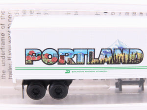 N Scale Micro-Trains MTL 67210 BNZ BN Intermodal Portland 45' Trailer