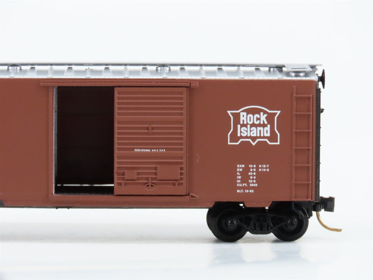 N Scale Micro-Trains MTL 20058 RI Rock Island 40&#39; Single Door Box Car #27459