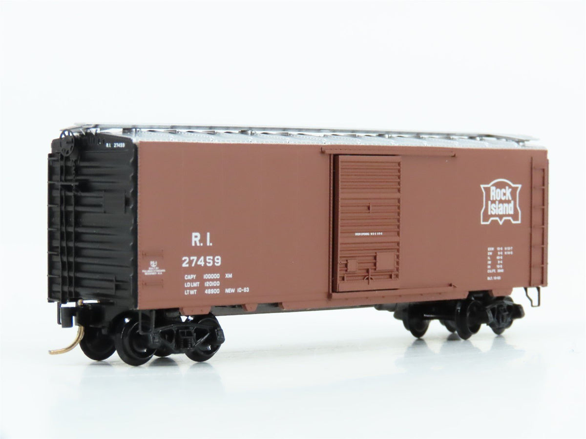 N Scale Micro-Trains MTL 20058 RI Rock Island 40&#39; Single Door Box Car #27459