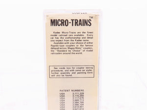 N Kadee Micro-Trains MTL 55110 CNW 33' 2-Bay Offset Hopper #50029 w/ Load