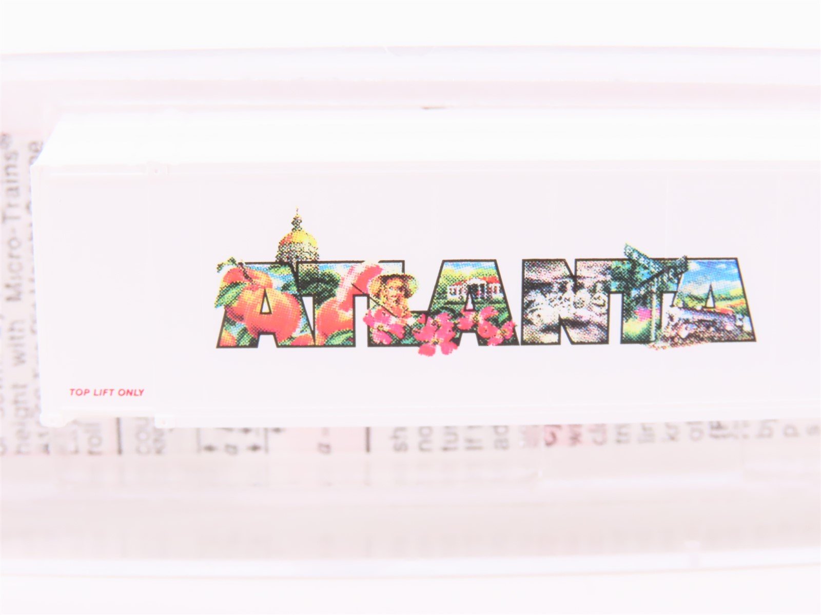 N Scale Micro-Trains MTL 81710 BNAU Burlington Northern 48' Atlanta Container