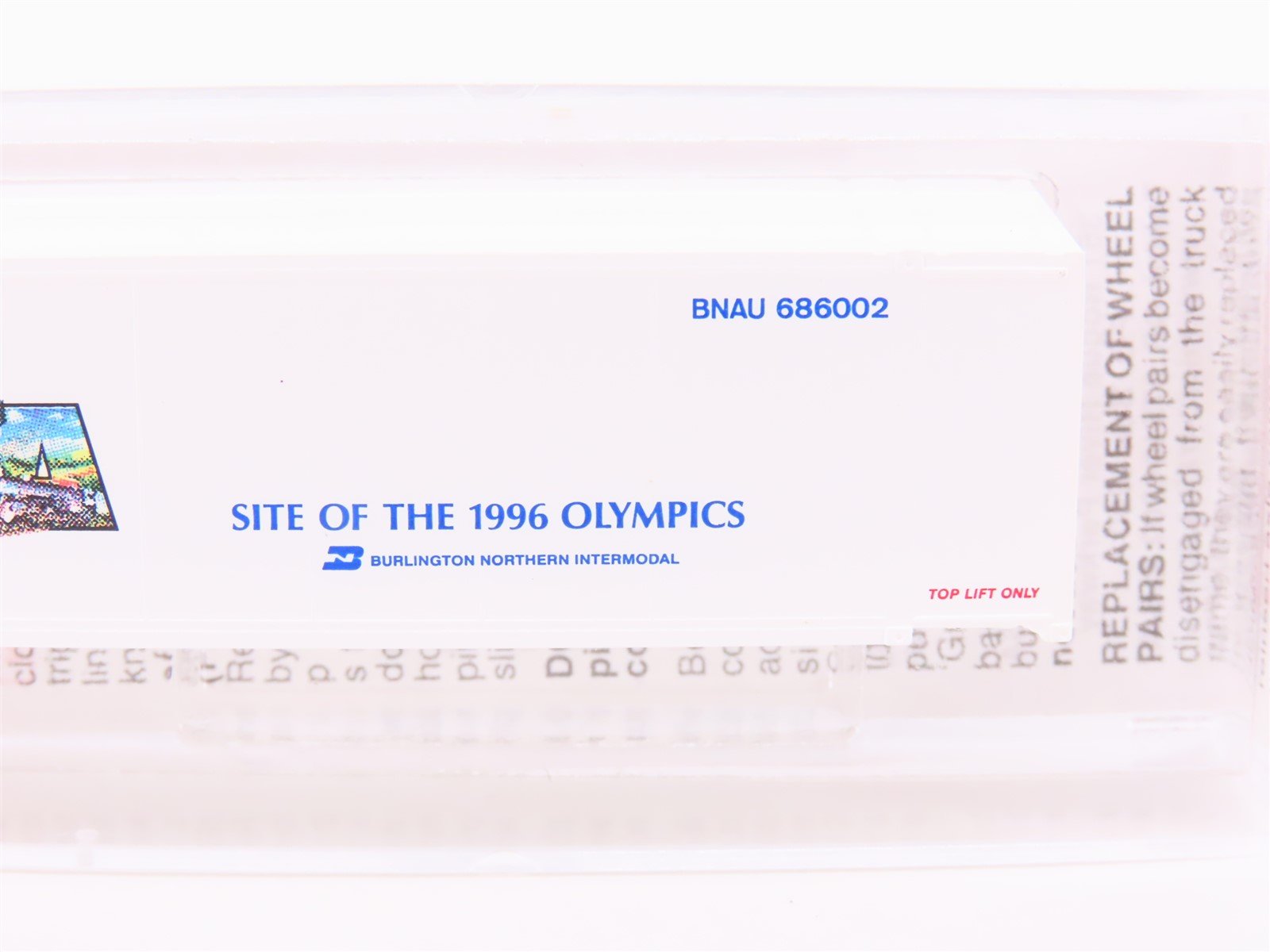 N Scale Micro-Trains MTL 81710 BNAU Burlington Northern 48' Atlanta Container