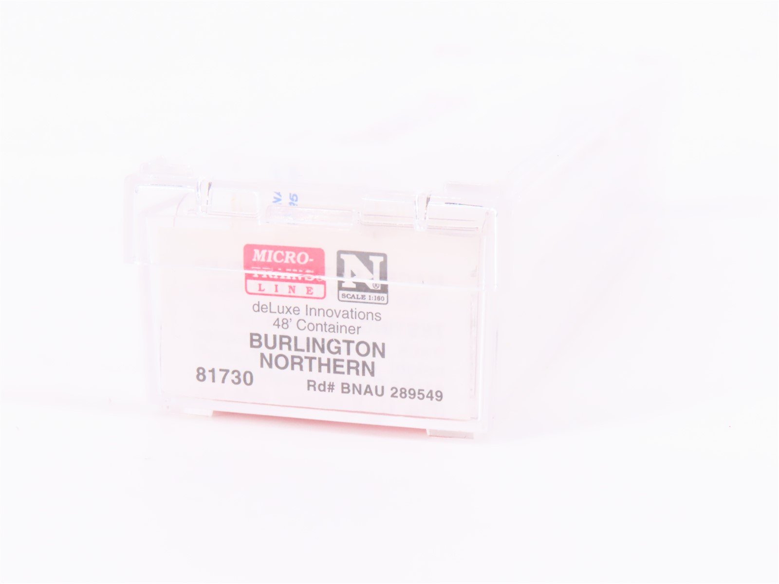 N Scale Micro-Trains MTL 81730 BNAU Burlington Northern 48' Montreal Container
