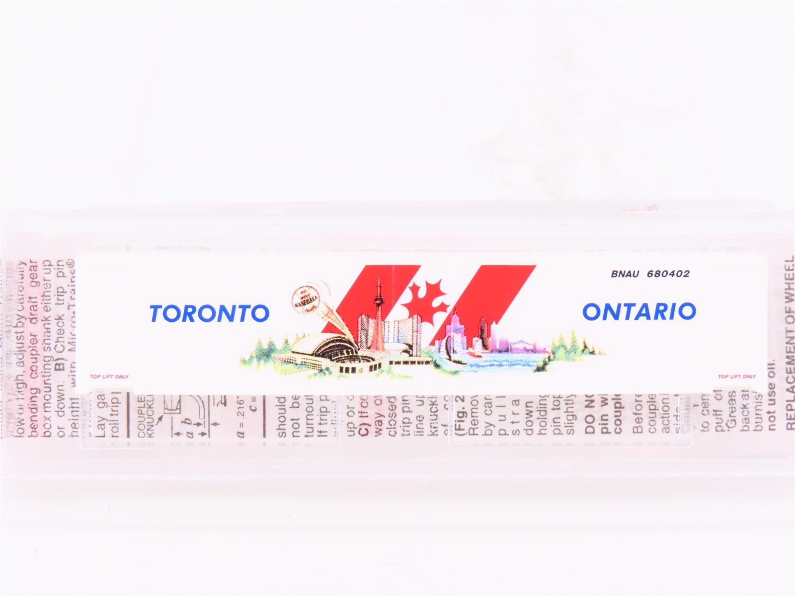 N Scale Micro-Trains MTL 08100740 BNAU BN Toronto Ontario 48' Container #680402
