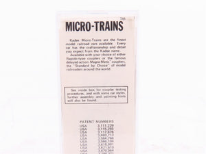 N Kadee Micro-Trains MTL 55142 ICG 33' 2-Bay Offset Hopper #321078 w/ Load