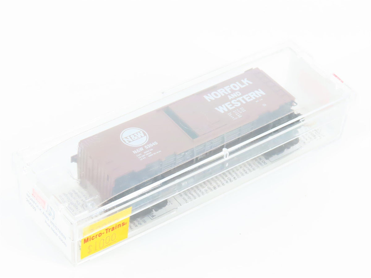 N Scale Micro-Trains MTL 20039 N&amp;W Norfolk &amp; Western 40&#39; Box Car #53045