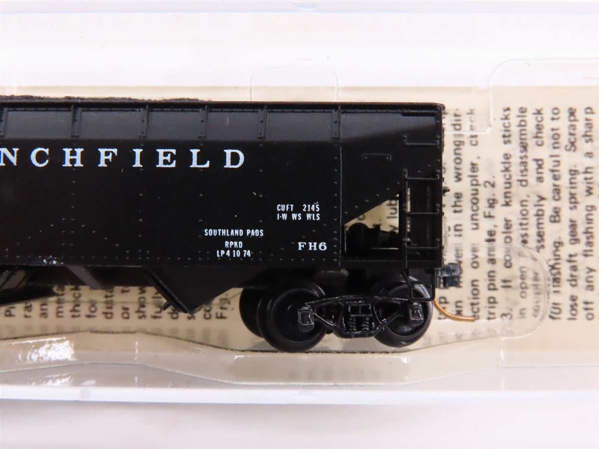 N Kadee Micro-Trains MTL 55100 CRR Clinchfield 33&#39; 2-Bay Hopper #51655 w/ Load