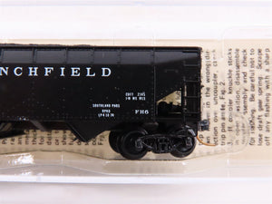 N Kadee Micro-Trains MTL 55100 CRR Clinchfield 33' 2-Bay Hopper #51655 w/ Load