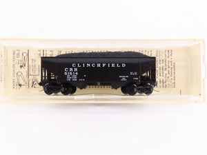 N Kadee Micro-Trains MTL 55100 CRR Clinchfield 33' 2-Bay Hopper #51514 w/ Load